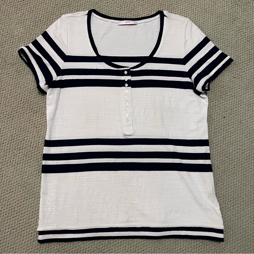 Leggiadro Scoop Neck Tee